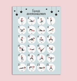 Fitness Adventskalender DIN A3