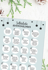 Selbstliebe Adventskalender DIN A3 Weihnachtskalender Achtsamkeit mit 24 Übungen