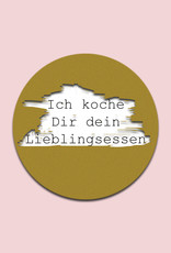 25 Rubbelsticker 5,3 cm  GOLD