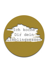 25 Rubbelsticker 5,3 cm  GOLD