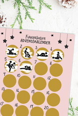 Adventskalender zum Rubbeln KAMASUTRA Adventskalender A3 Weihnachtskalender