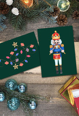 Weihnachtskarten vintage Set 3-teilig NUSSKNACKER, Postkarten Set Postkarte Weihnachten Weihnachhtskarten Weihnachtsgeschenke Grußkarten