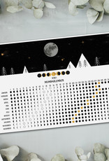 Mondkalender 2021 Poster Mondkalender DIN A4 Kalender 2021