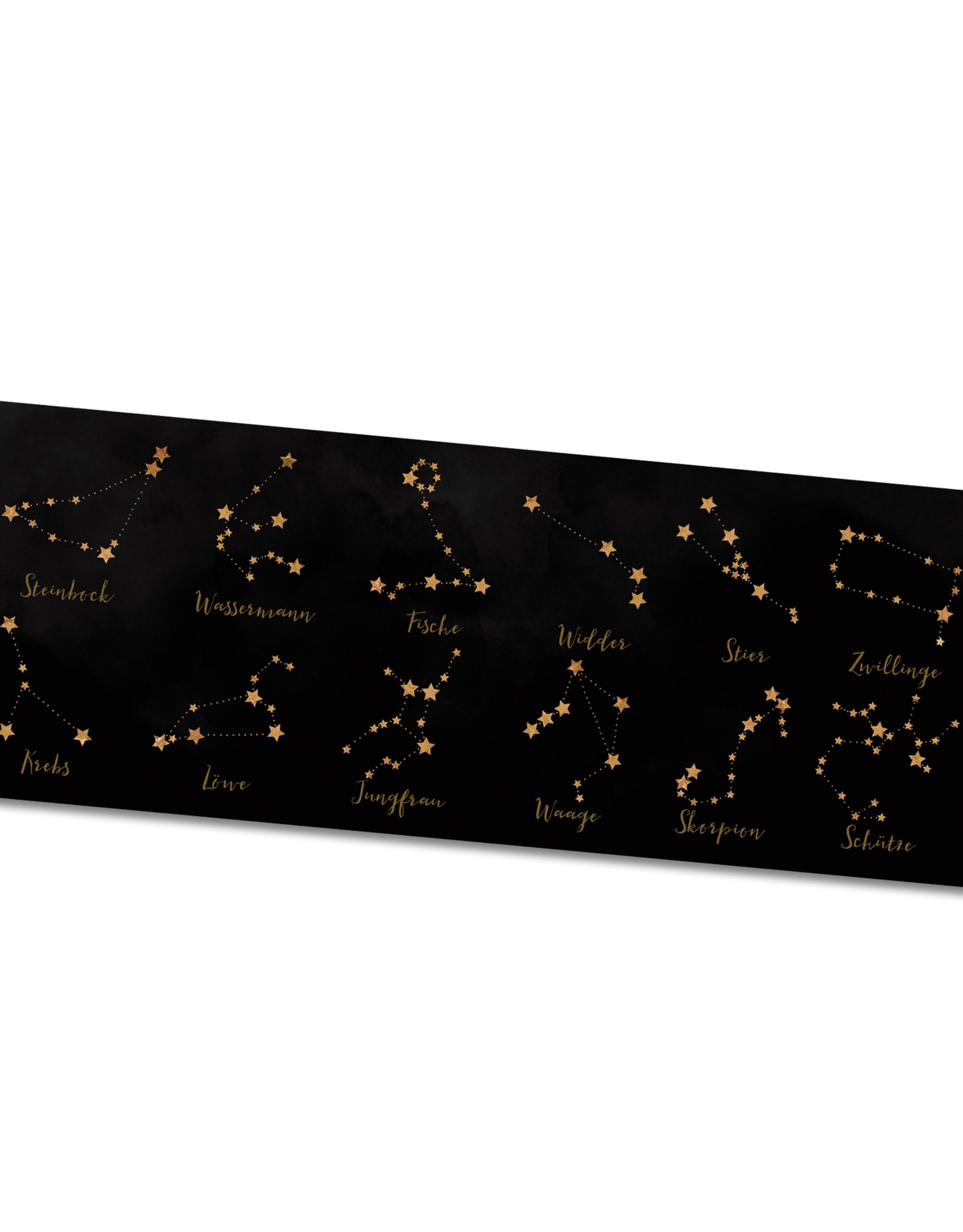 Lesezeichen Set ASTROLOGIE, 4 Lesezeichen Mond und Sterne Geschenk Freundin, Geschenk Frau, Lesezeichen Papier