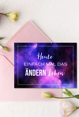 Postkarten Sprüche 12er Set UNIVERSUM Sprüche Postkarten Motivationskarten