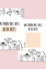 50 Rubbelkarten Hochzeit FLOWERS Rubbellose Hochzeitsspiel Spiele für Hochzeitsgäste