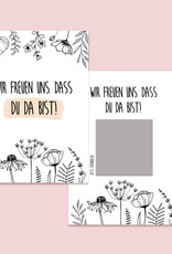 50 Rubbelkarten Hochzeit FLOWERS Rubbellose Hochzeitsspiel Spiele für Hochzeitsgäste