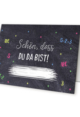 Platzkarten SCHULANFANG 20 Stück Tischkärtchen Einschulung Namenskarten Tischdeko Schulanfang