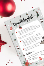 Weihnachtskarte Vanillekipferl Rezept Postkarte