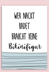 Badezimmer Poster Bikinifigur DIN A3 Badezimmer Poster Bad Badezimmer Deko