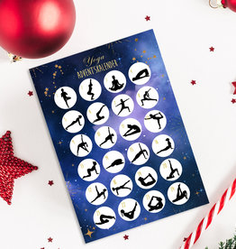 Postkarte YOGA HELL Yogaübungen für jeden Tag DIN A6