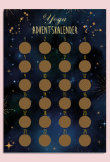YOGA Adventskalender zum Rubbeln DIN A4, Rubbeladventskalender Adventskalender Weihnachtskalender YOGA Poster