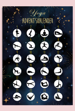 YOGA Adventskalender zum Rubbeln DIN A4, Rubbeladventskalender Adventskalender Weihnachtskalender YOGA Poster