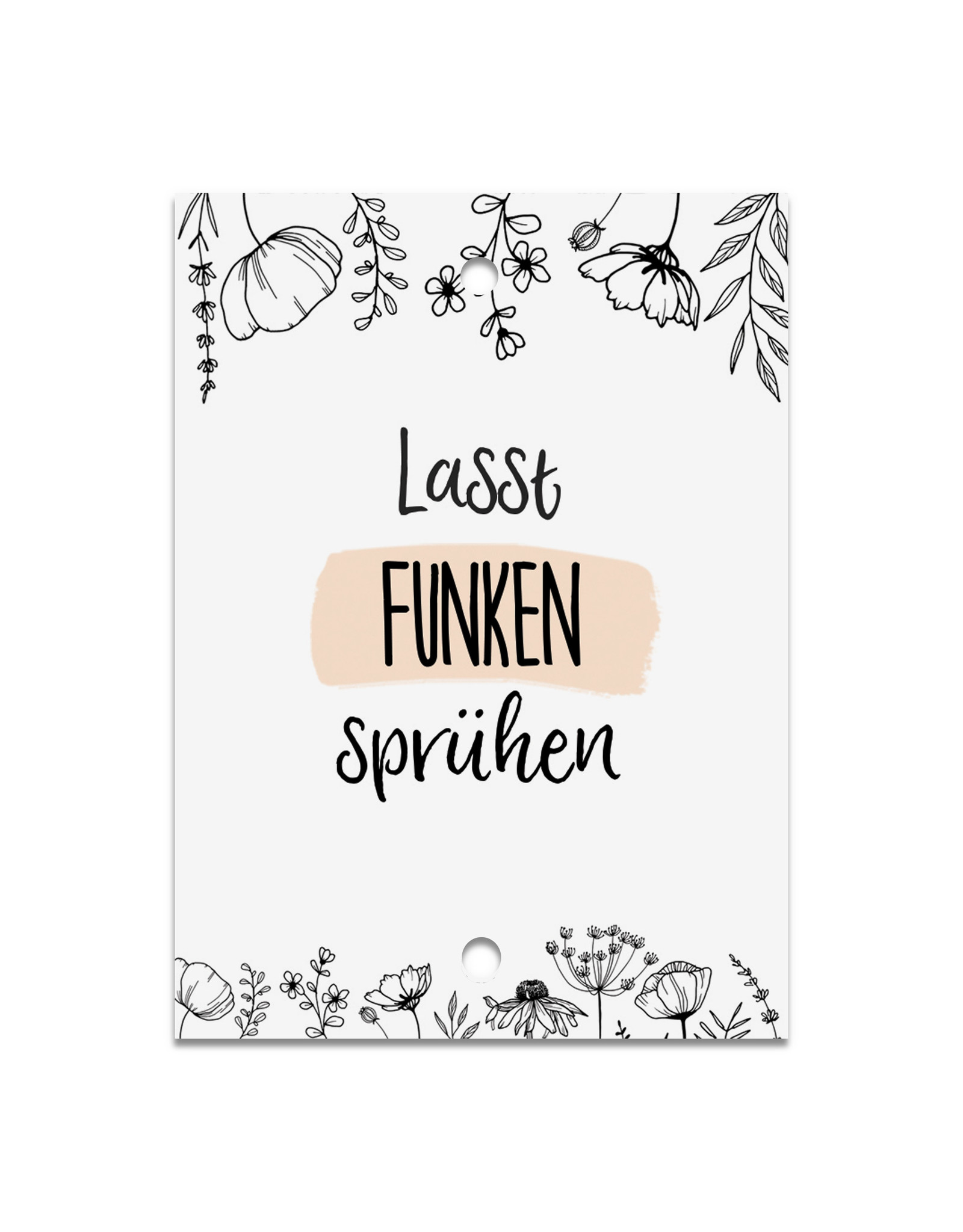 50 Wunderkerzen Schilder FLOWERS Hochzeitsdeko Lasst Funken sprühen