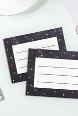 Buchetiketten PUNKTE 20 Stück, Namensaufkleber Schule, Einschulung Geschenk Schulanfang Geschenk Schuleinführung