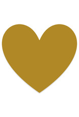 25 Rubbeletiketten Herz GOLD, Rubbelsticker Herz 6,5 cm