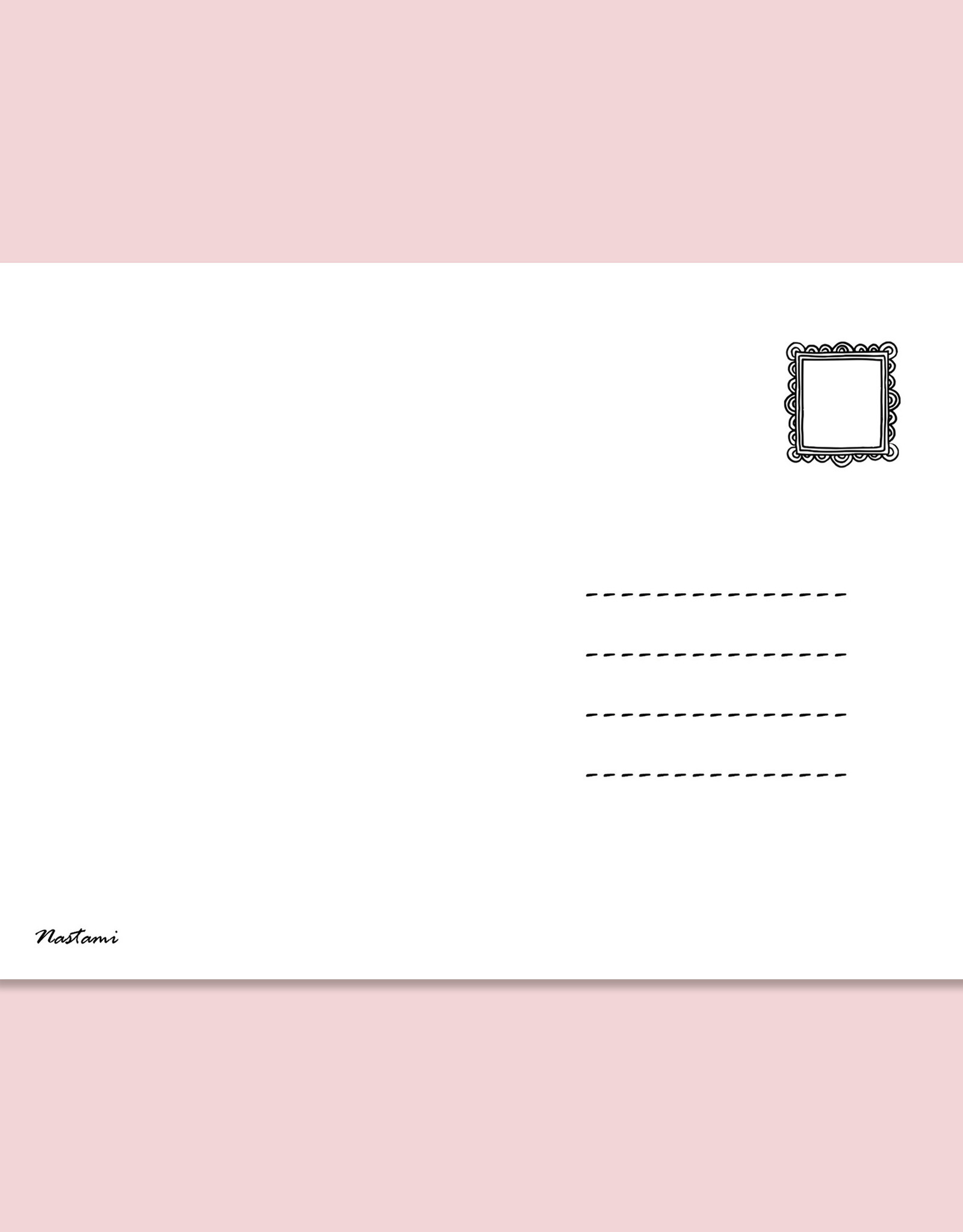 Postkarte 10 Dinge SELBSTLIEBE Postkarte Freundschaft Motivation