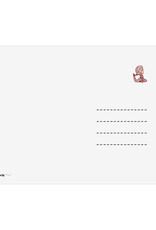 Postkarte YOGA Weihnachtsmänner Weihnachtskarte Yoga