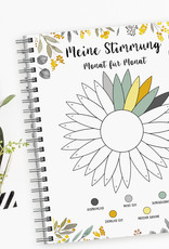 Stimmungstagebuch Mood Tracker Monat für Monat Tagebuch 50 Blatt