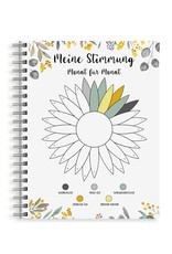 Stimmungstagebuch Mood Tracker Monat für Monat Tagebuch 50 Blatt