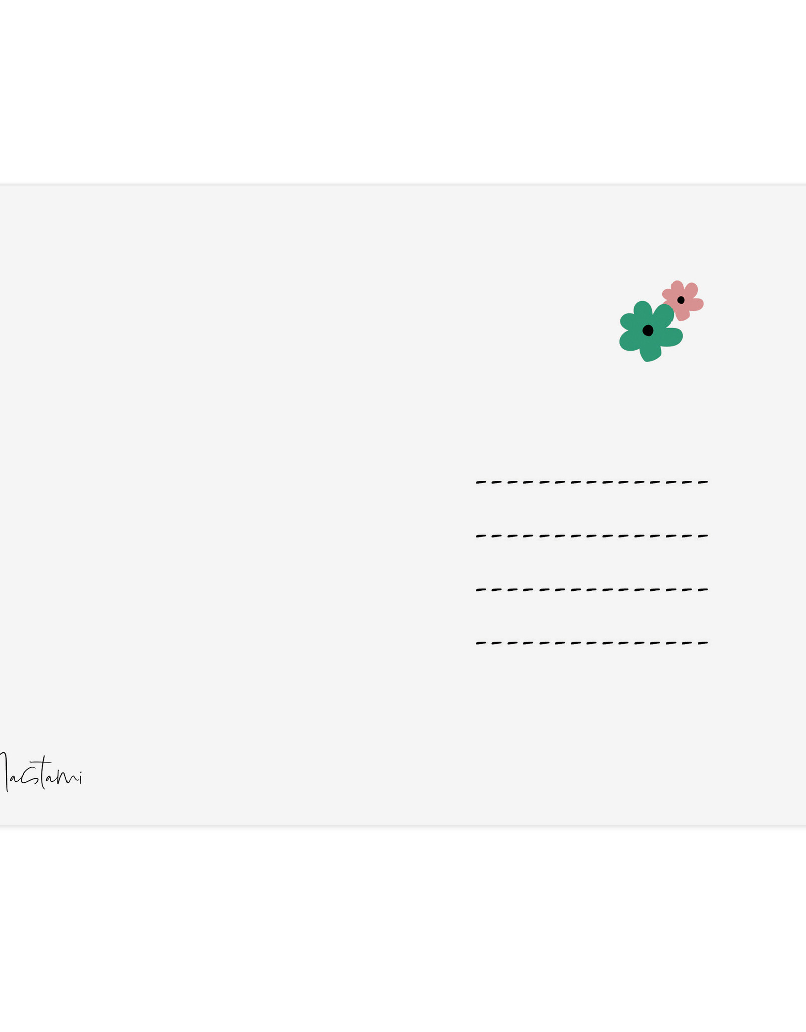 Postkarte FÜR DICH einfach nur mal so FREUNDSCHAFT Elch Geschenk Freundin