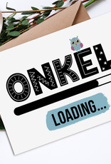 Postkarte Onkel LOADING Du wirst Onkel Schwangerschaft verkünden