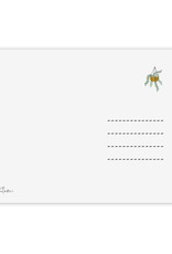 Postkarte YOGA LIEBE Karte Katzen Yoga Postkarte Yoga Geschenk