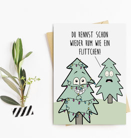Weihnachtskarte FLITTCHEN