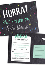 Einladungen Schulanfang Einladungskarten Einschulung Einladungskarten