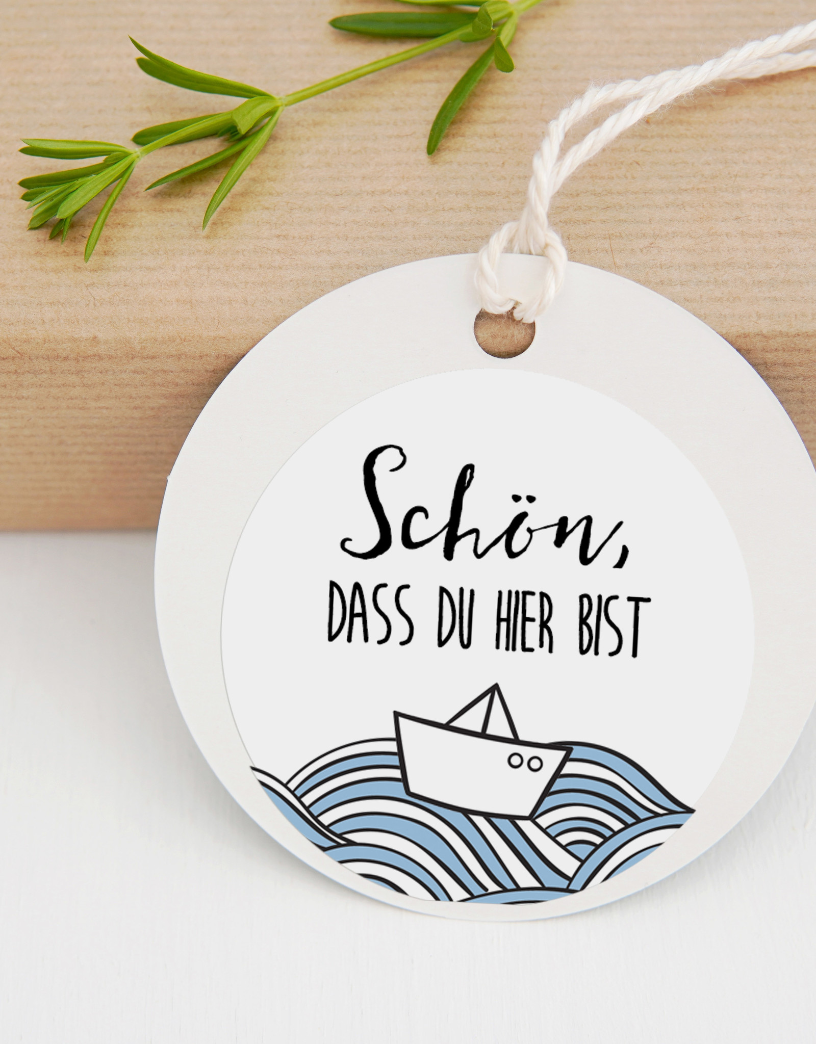 50 Sticker TAUFE Schön, dass Du hier bist Gastgeschenk Taufe Aufkleber