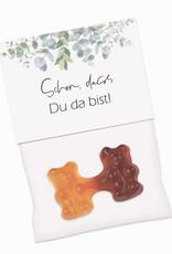 Gastgeschenk zur Hochzeit Hand in Hand ein Leben Lang EUCALYPTUS