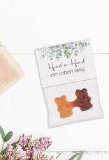 Gastgeschenk zur Hochzeit Hand in Hand ein Leben Lang EUCALYPTUS