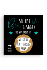 Trauzeuge fragen MANN Flaschenetiketten zum Rubbeln BRO Geschenk Trauzeuge