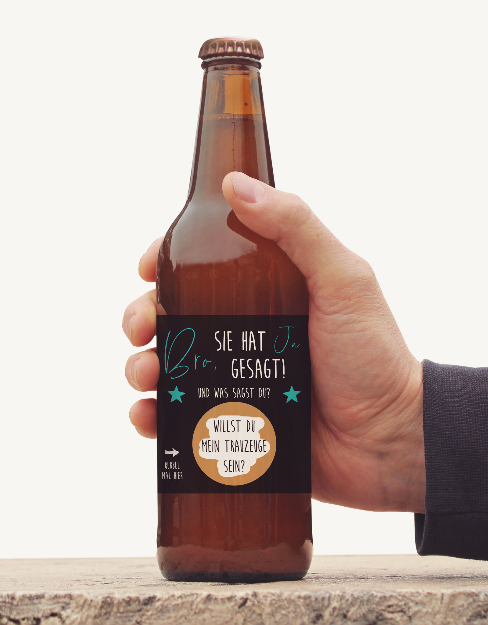 Trauzeuge fragen MANN Flaschenetiketten zum Rubbeln BRO Geschenk Trauzeuge