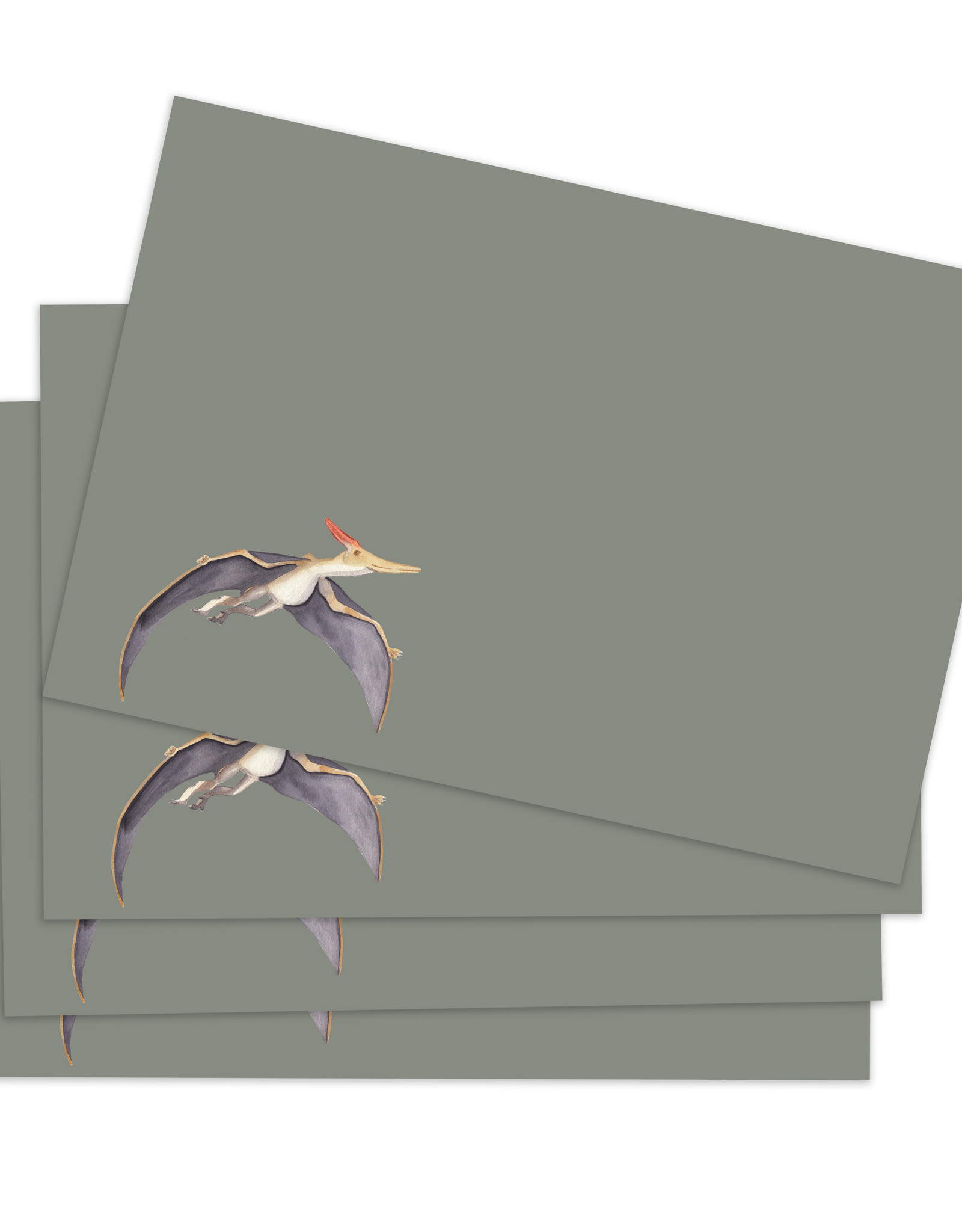 Briefpapier Set Dinosaurier DIN A5 Briefpapier Kinder inkl. Umschläge