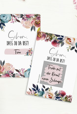 50 Rubbelkarten "Boho Hochzeit"