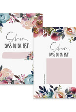 50 Rubbelkarten "Boho Hochzeit"