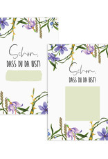 50 Rubbelkarten "Blaue Hochzeit"