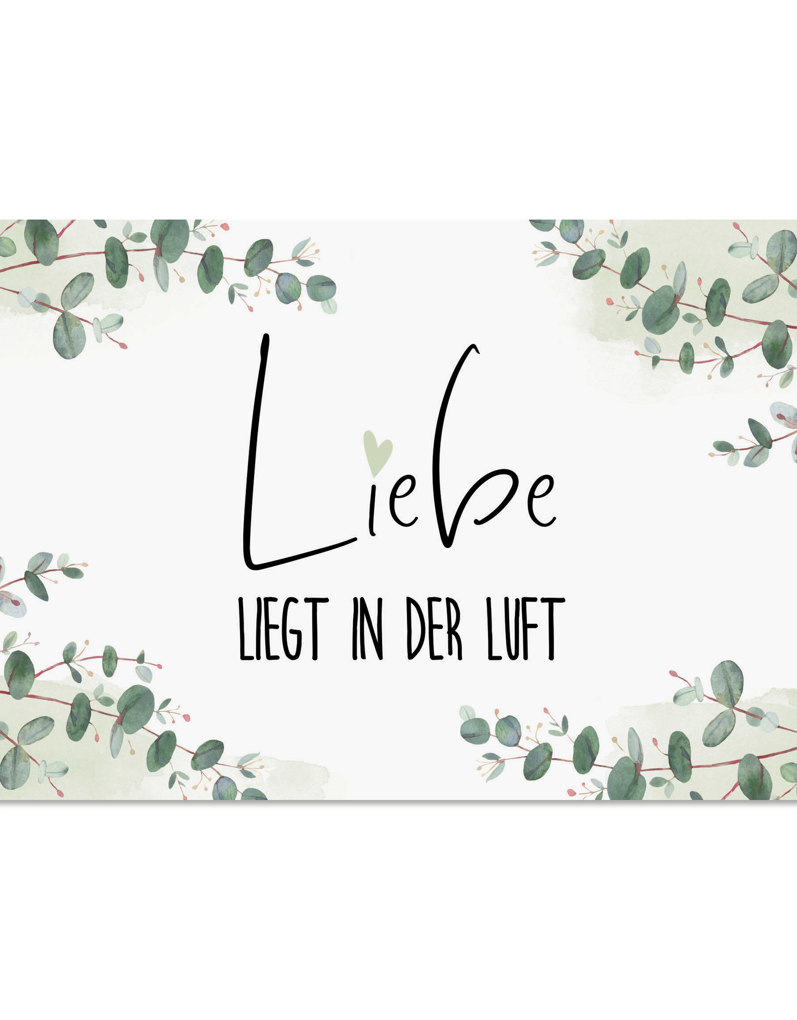 50 Ballonflugkarten EUCALYPTUS Hochzeit Spiele für Hochzeitsgäste Ballons steigen lassen