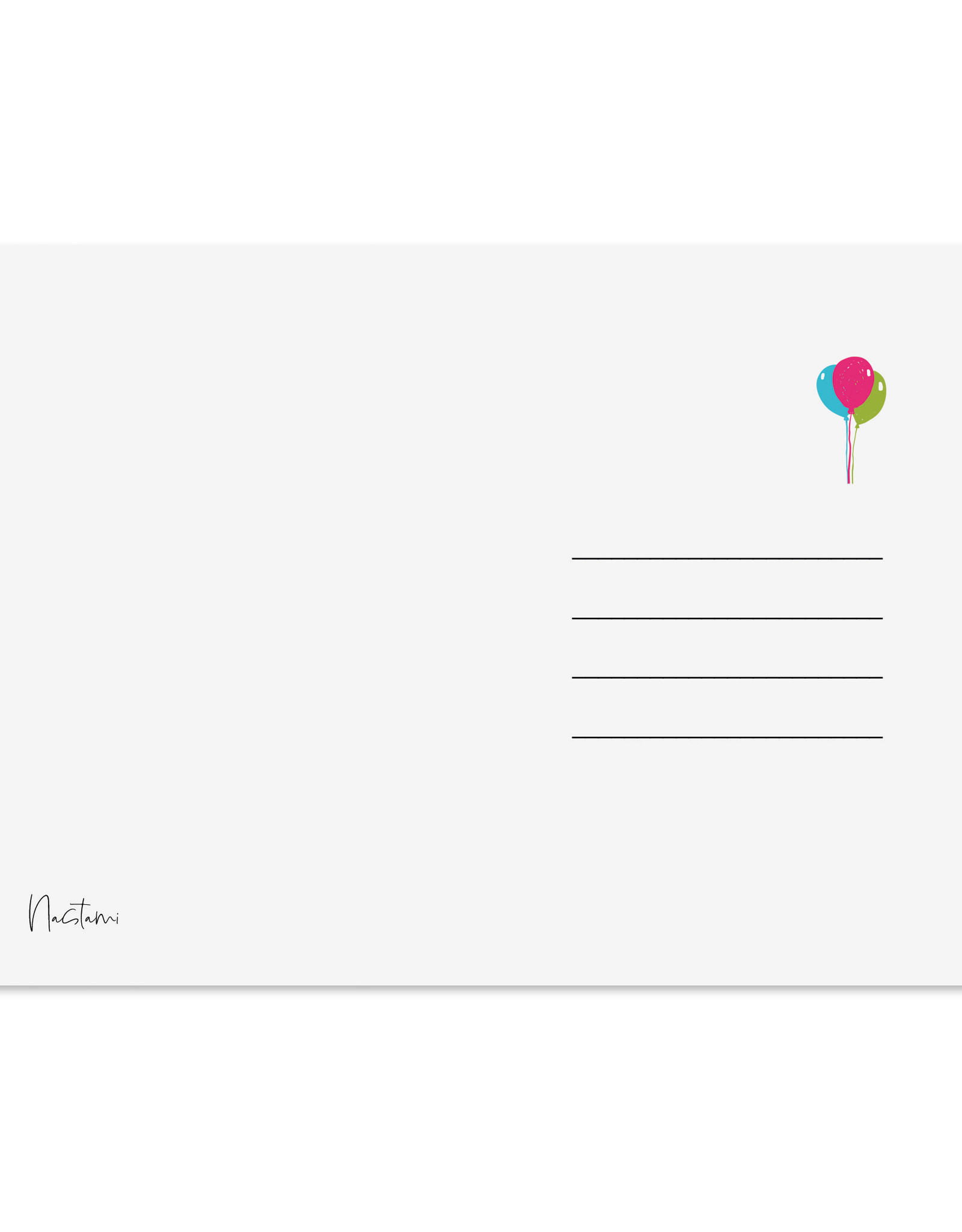 Postkarte Anleitung zum Glück Geschenk Freundin Postkarte Glück