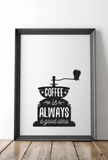 Poster Kaffeemühle