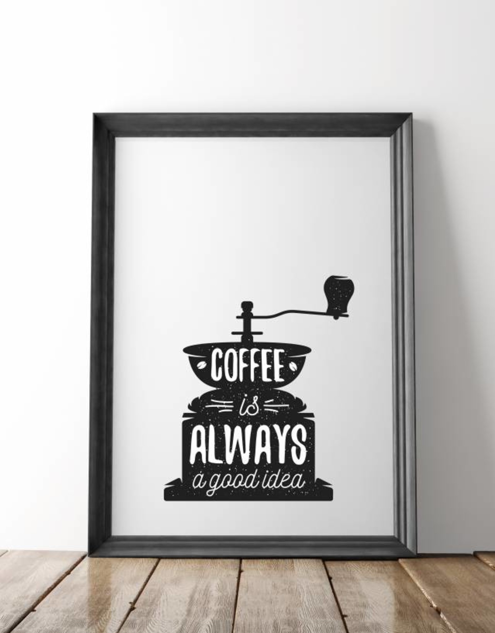 Poster Kaffeemühle