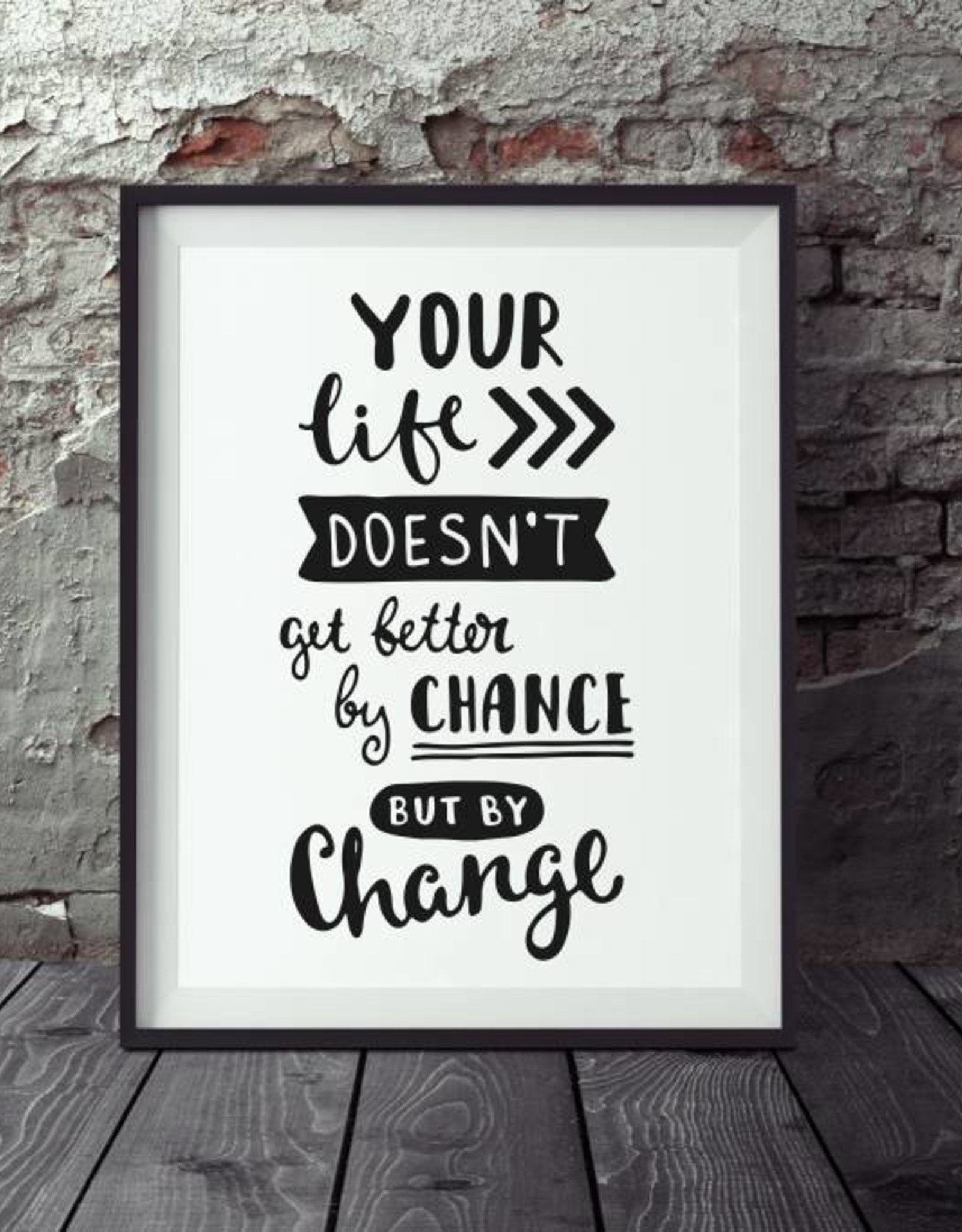 Poster "Change"