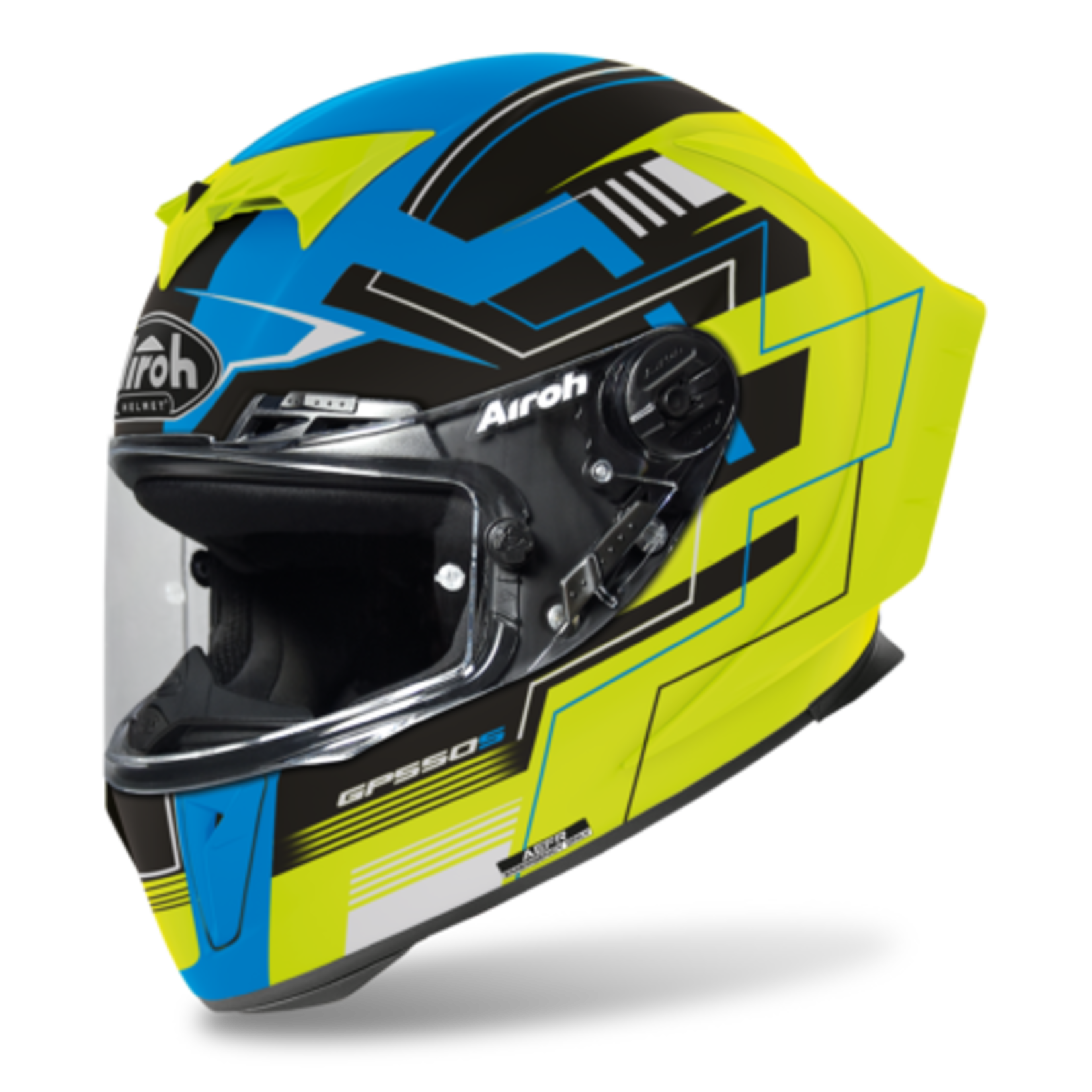 Airoh Airoh GP 550 S Challeng blue/yellow matt