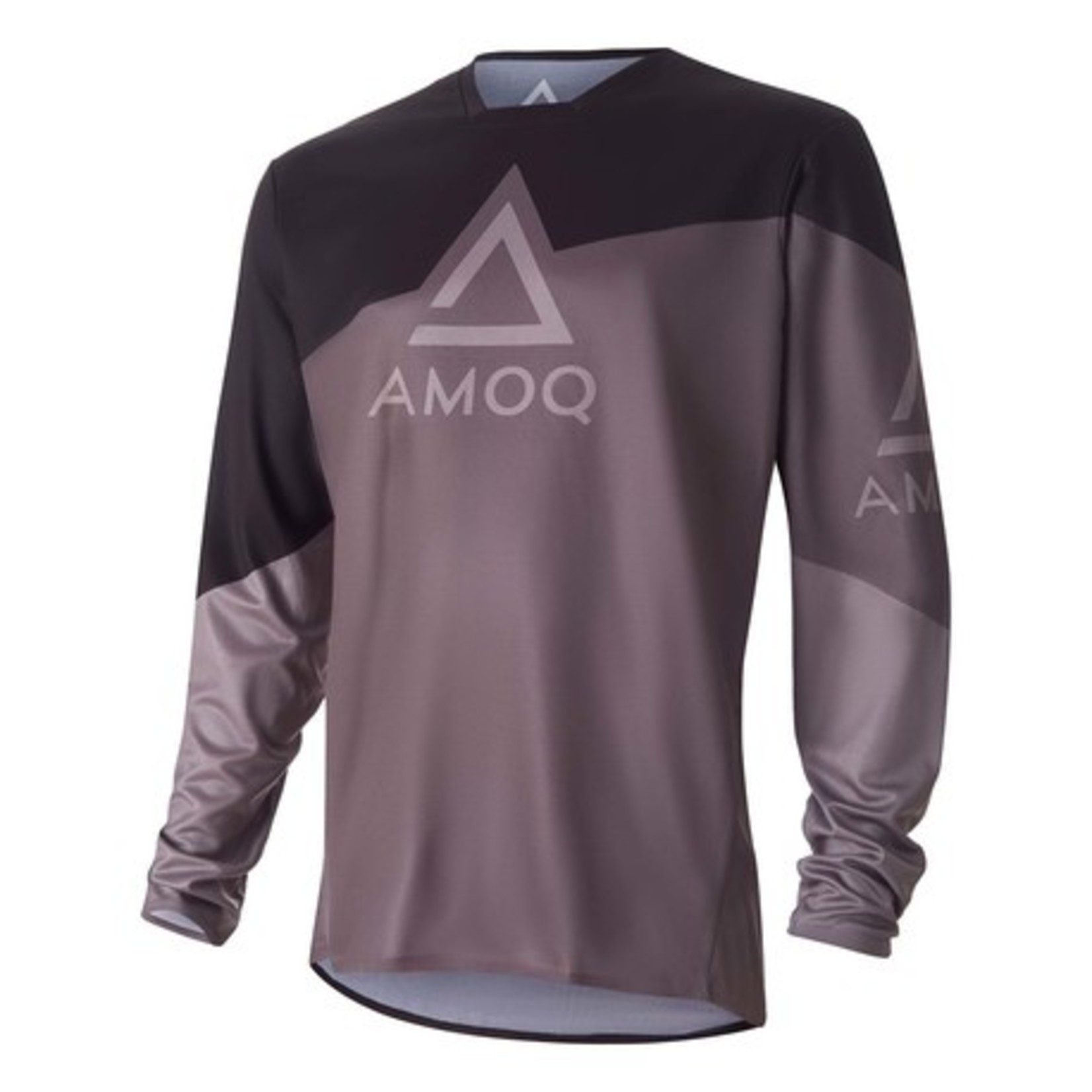 AMOQ AMOQ Ascent Strive Shirt Zwart/Grijs