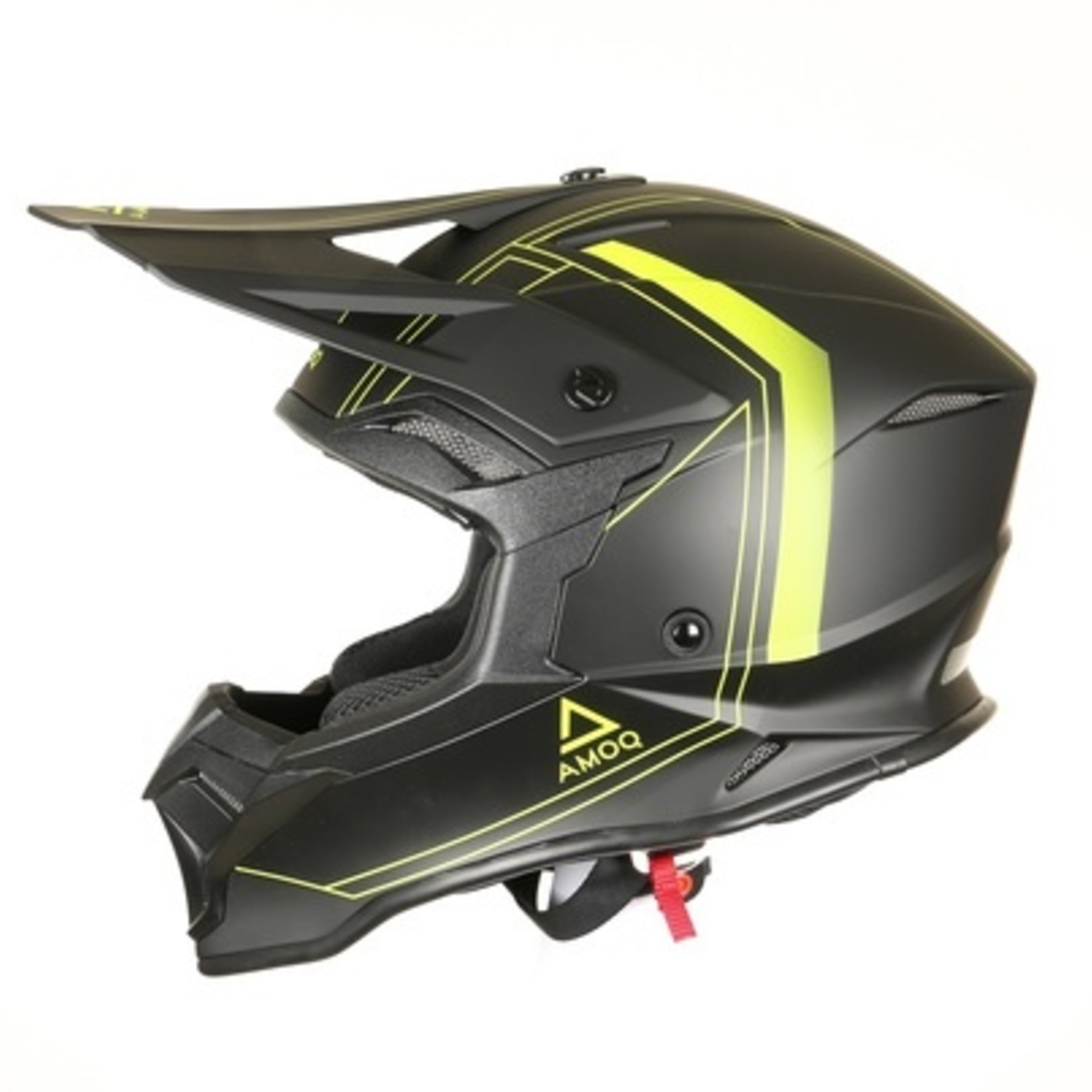 AMOQ Helm AMOQ Vertigo MIPS Zwart/HiVis