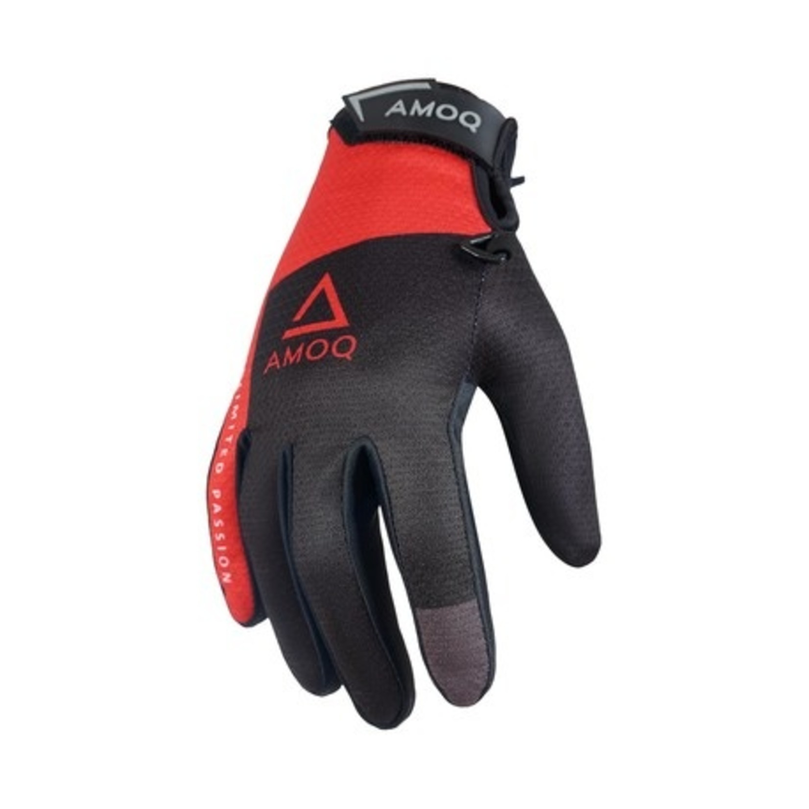 AMOQ AMOQ Ascent Handschoenen Zwart/Rood