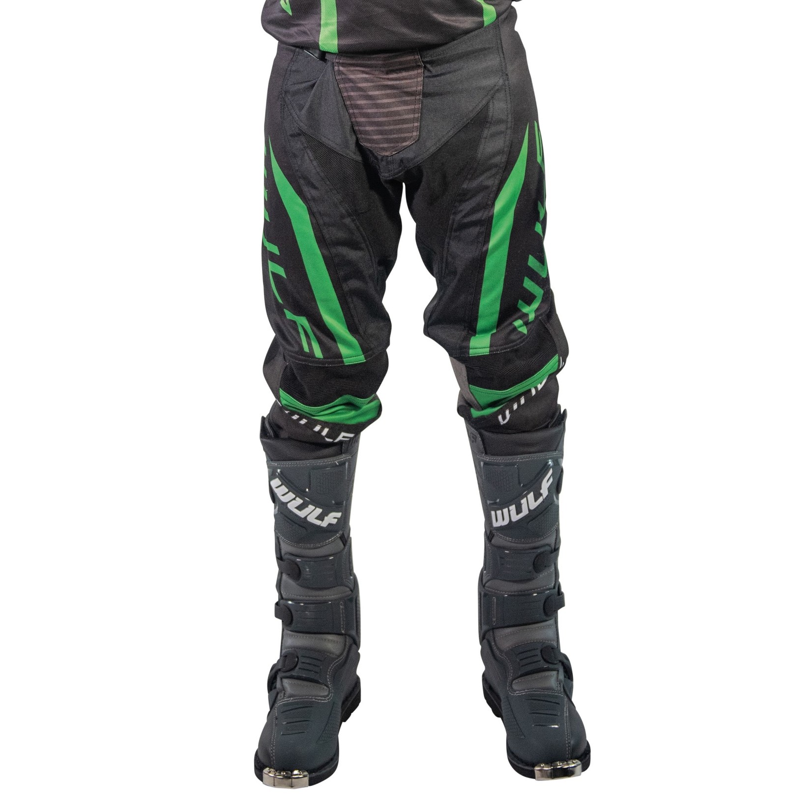 WULFSPORT Wulfsport Linear MX broek Groen