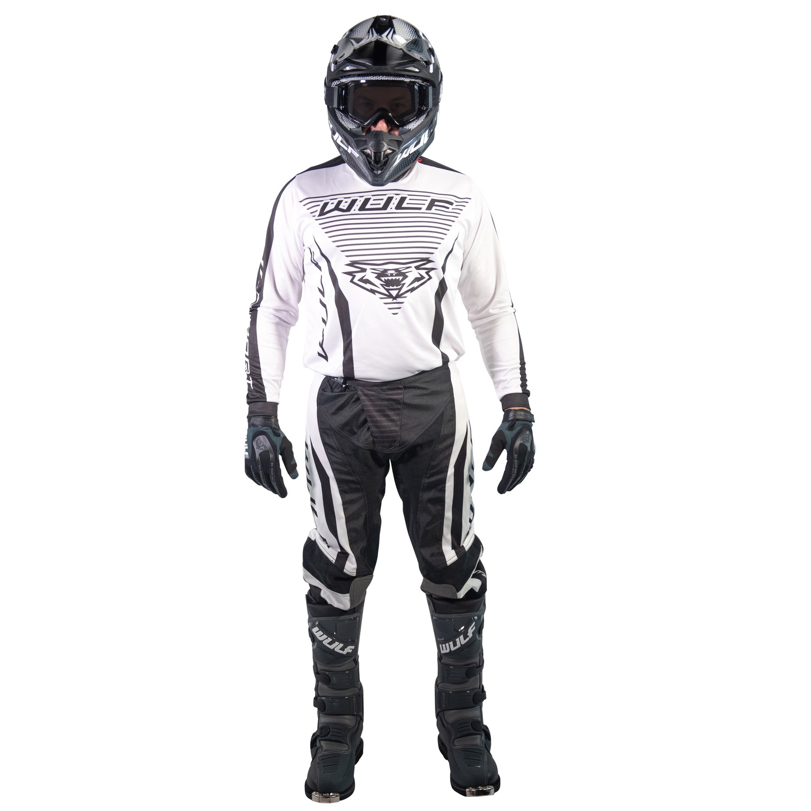 WULFSPORT Wulfsport Linear MX Broek Wit