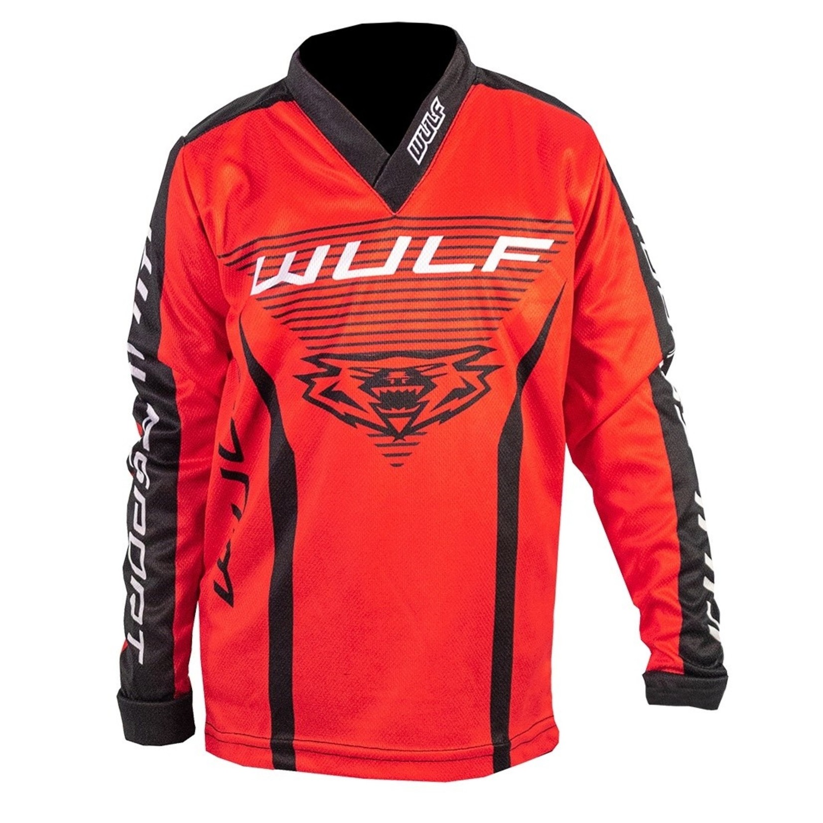 WULFSPORT Wulfsport Linear MX Shirt Jeugd Rood